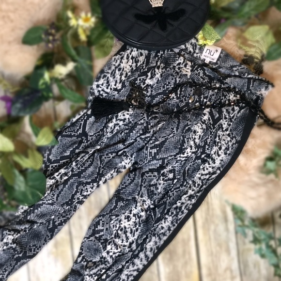 Harem Pants: snake print - Picture 2 of 5